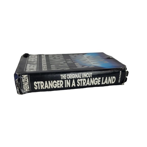 STRANGER IN A STRANGE LAND Robert Heinlein HARDCOVER UNCUT 30TH ANNIVERSARY ED - Picture 3 of 10